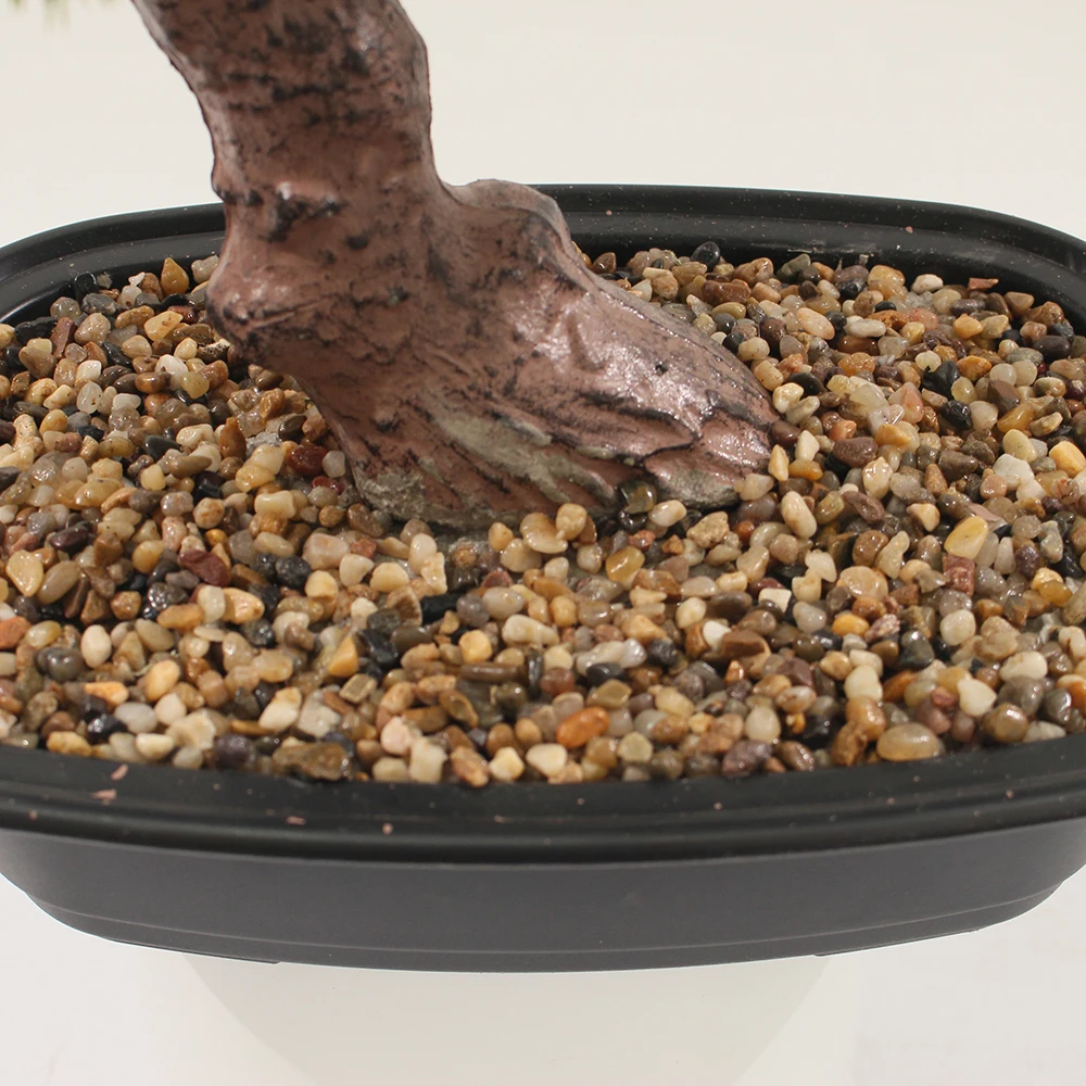 JIAWEI JWT3814 Black Pot Bonsai Tree 40CM PE Environmental Friendly Natural Touch Interior Decoration Home Offices Artificial - Image 3