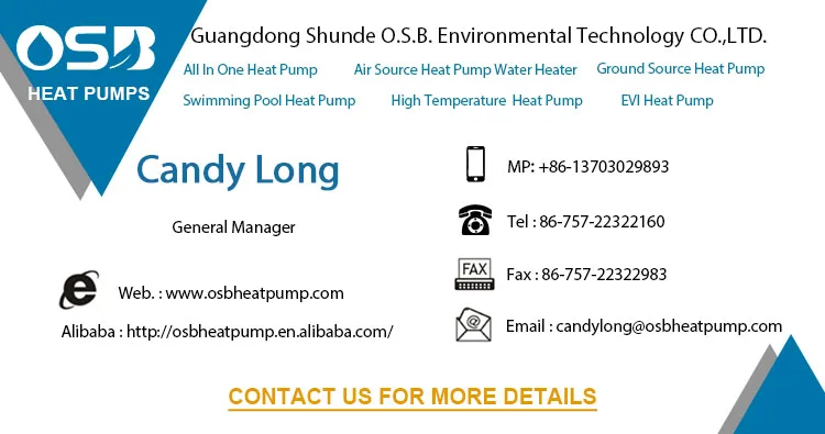 Water Source Heat Pump, Titanium, COP, Inverter - detail 26