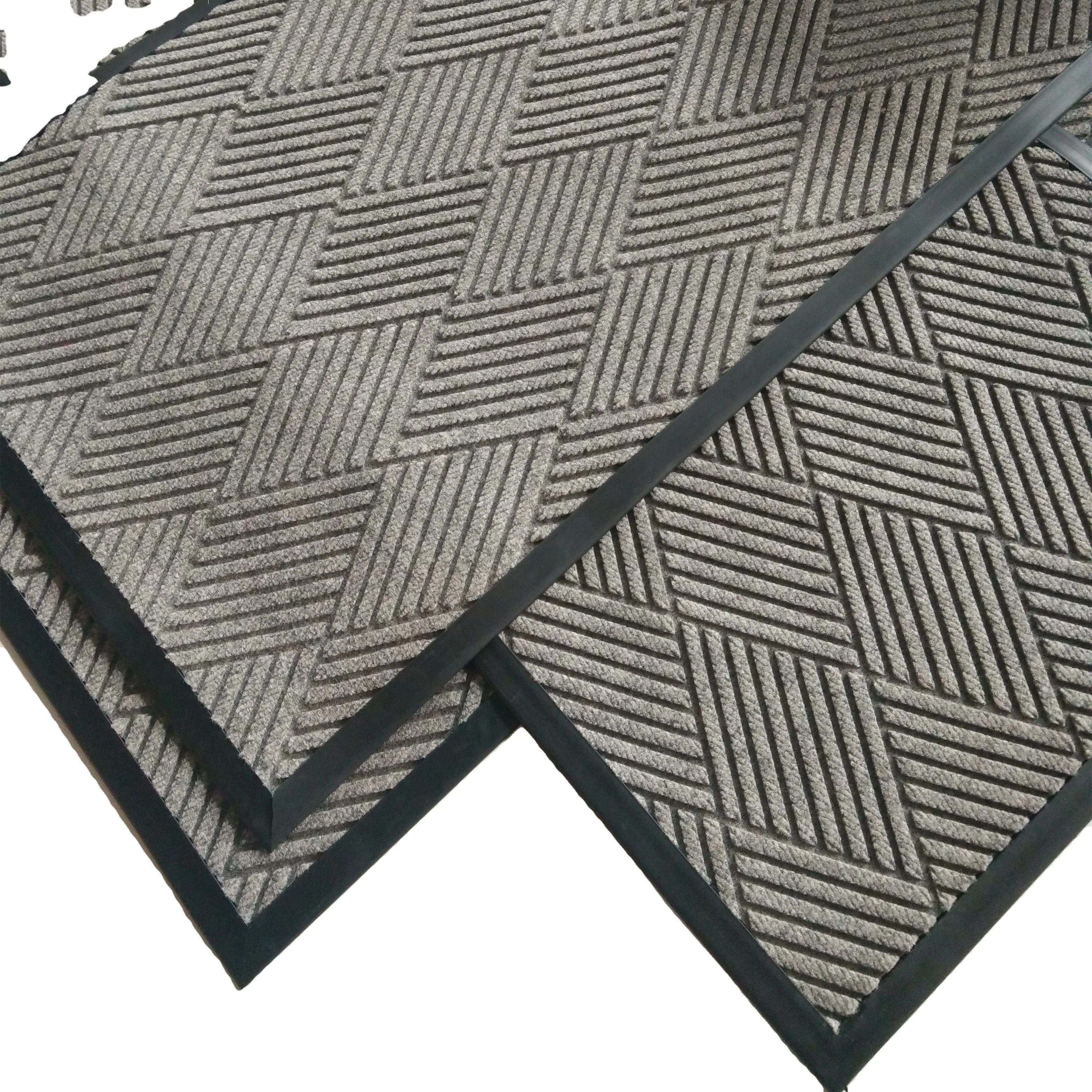 Heavy Duty Outdoor Door Mats Non Slip Rubber Backing Entrance Rug