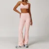 5061 Reggiseno   5061 Pantaloni a Zampa -- Rosa Pesca