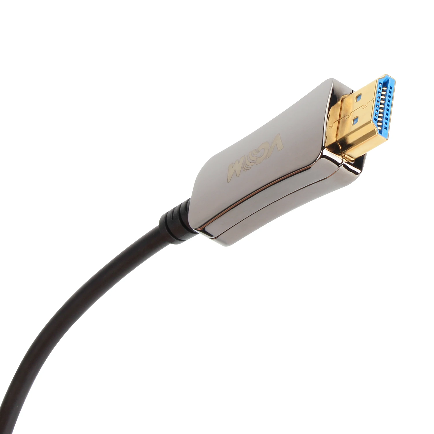 Wholesale VCOM Audio Video Cable 24K Gold Plated HDMI 4K Cable UHD AOC 2.0V  Active Optical Fiber HDR HDCP HDMI Cable for Computer PS5 From m.