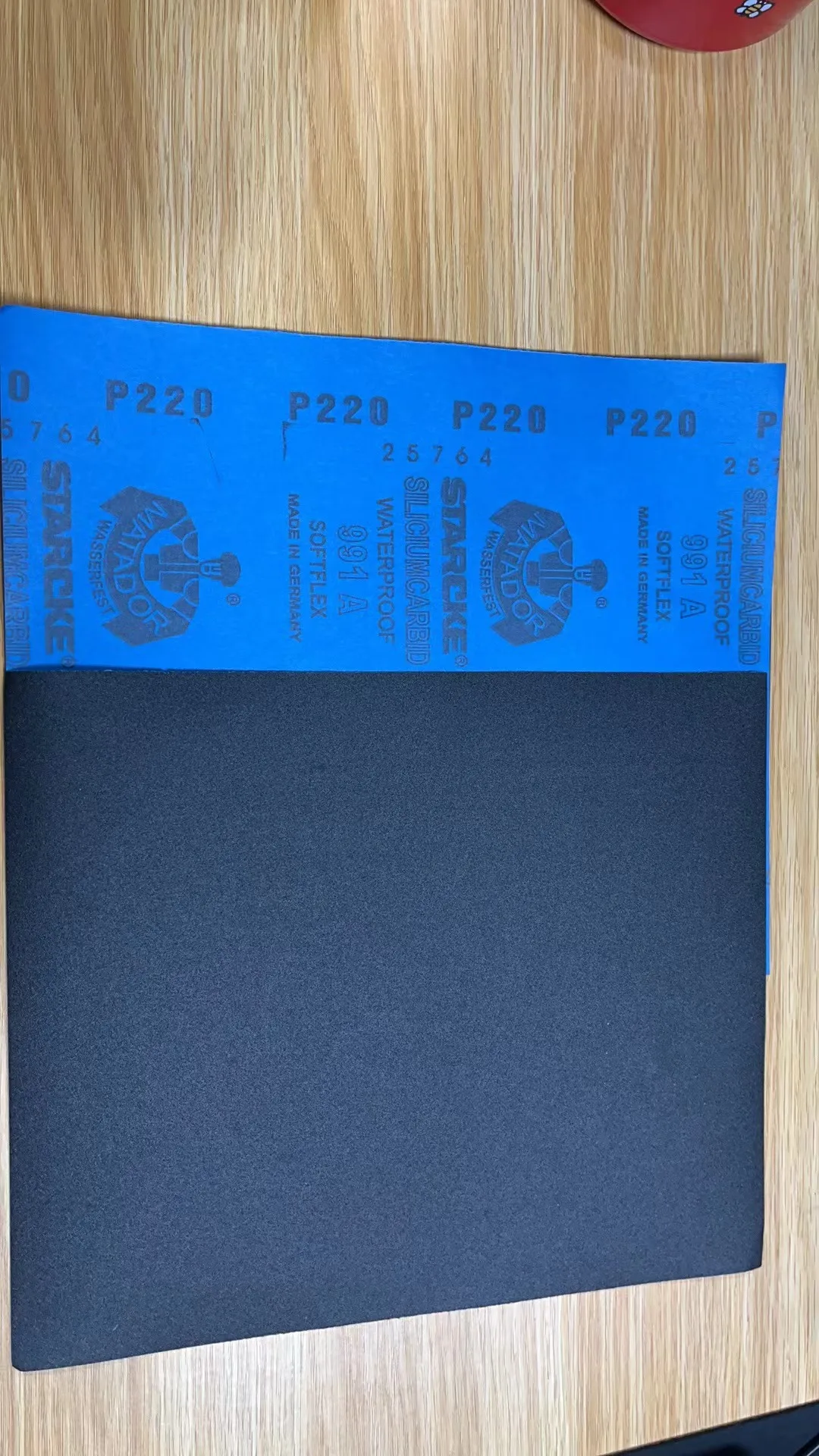 Starcke Matador Humide Et Sec Papier Abrasif. Poids D'1 Lot De 10 Feuilles Grain 3000