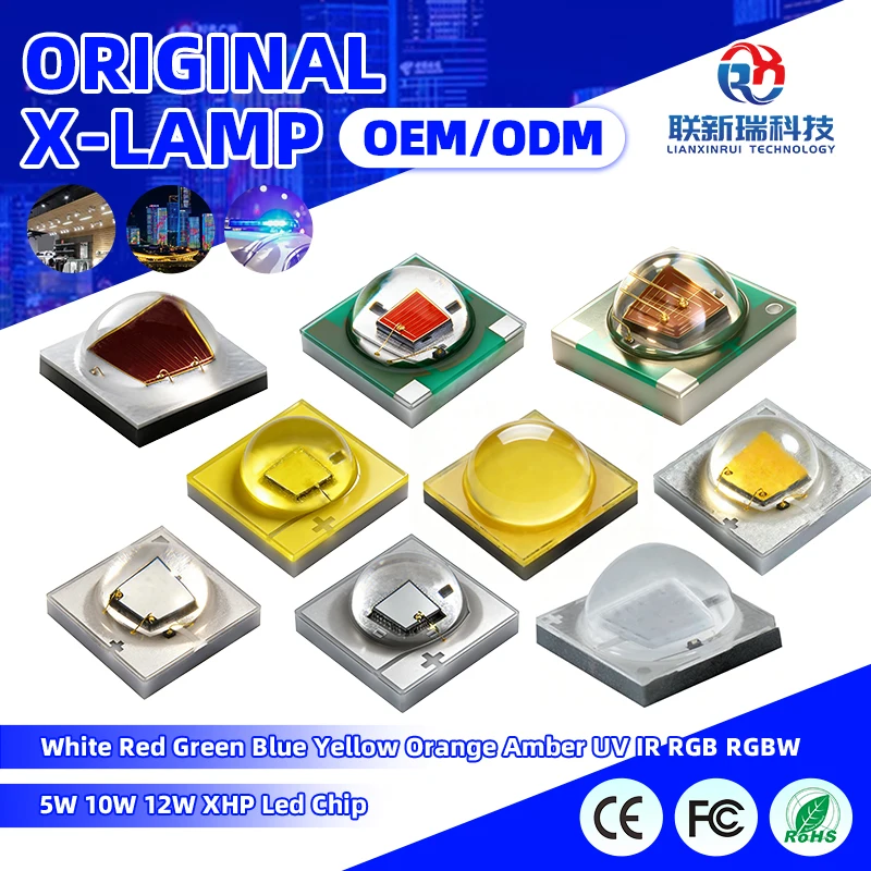 Original X-Lamp-CMT LED Family XP-C XP-E XP-E2 Torch XP-G XP-G3 Standard High Power Led Chip
