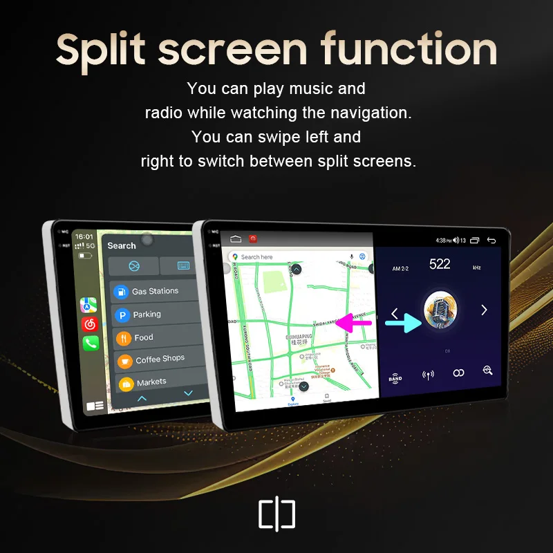 High Quality 9" Car Android Auto DVD Player for Toyota REIZ MARK X 2005-2009 Headunit Video Touch Screen Multimedia