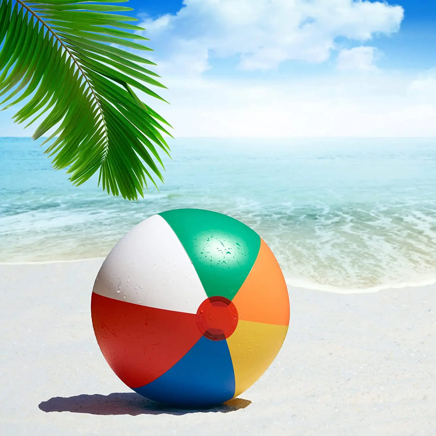 Promotion Advertising Colorful No Minimum Custom Branded with logo Printing Customisable Pvc Inflatable Outdoor Beach Ball Favor