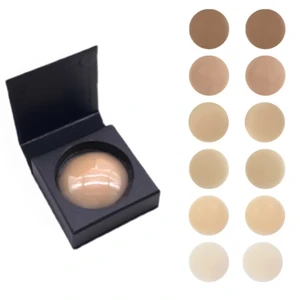 Hypoallergenic Invisible Reusable Silicone Non-Adhesive Glue-Free Breast Nipple Petals Covers Pasties Pad for Women Daily Wear
