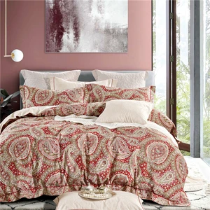 KOSMOS Factory Direct Sale Low Price Bedsheets Duvet Cover Sets Printed Custom Size 100%Polyester Bed Sheets