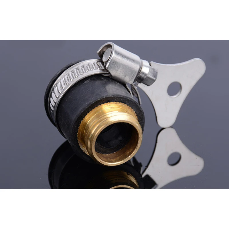 Universal Brass Garden Hose Connector Quick Tap Adapter Faucet Water Hose Fittings Leak Free