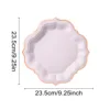 Purple:9 inch plates*10pcs