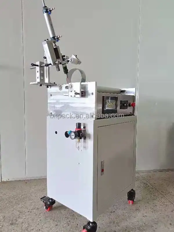 New Model Easy Operation Paper Cover Gluing Machine for Paper Tube Semi Auto Automatic Floor up Glue Dispensing Machine