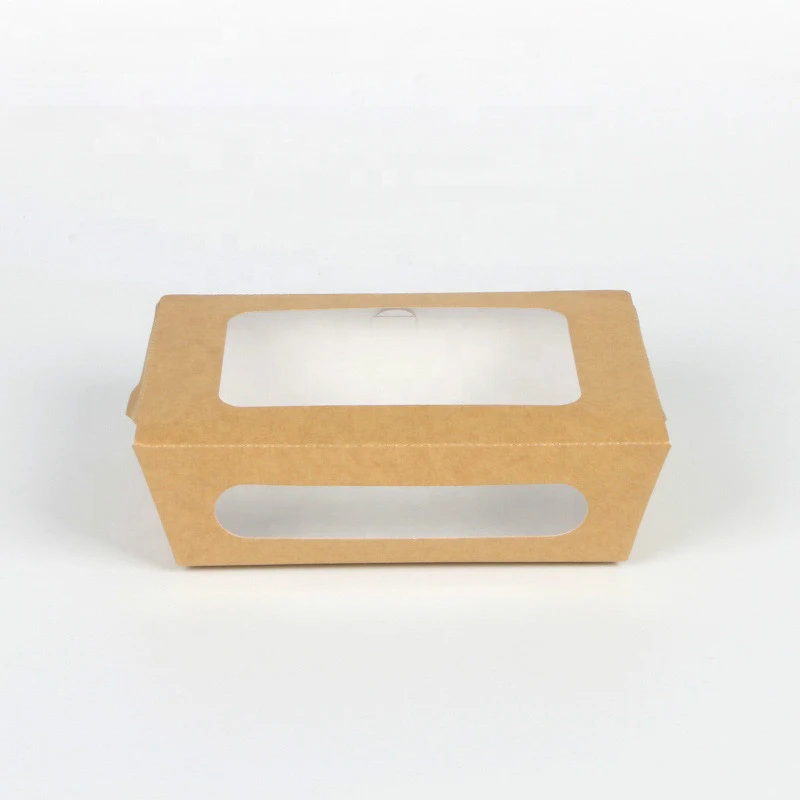 2100ml Rectangle Chicken Recyclable Biodegradable Boxes Disposable