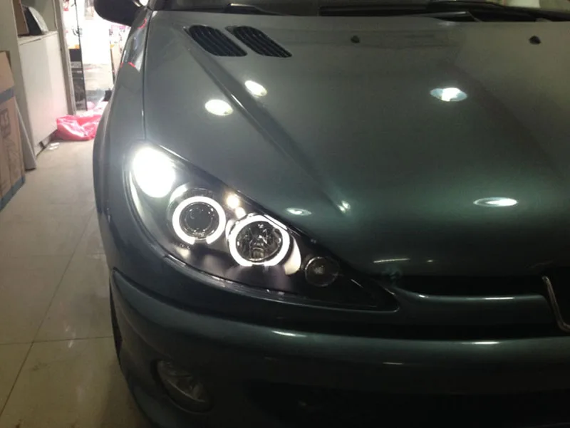 206 Led Car Headlamp Head Light Modified LED Head Lamp LED Daytime Running ...