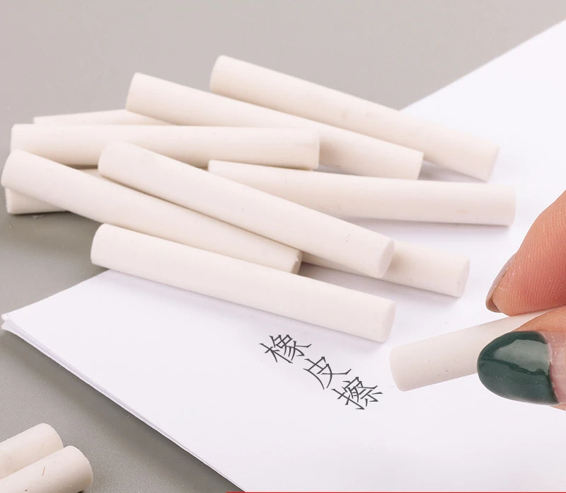 Оптовая продажа волшебный карандаш внутренний ластик сменный длинный тонкий белый