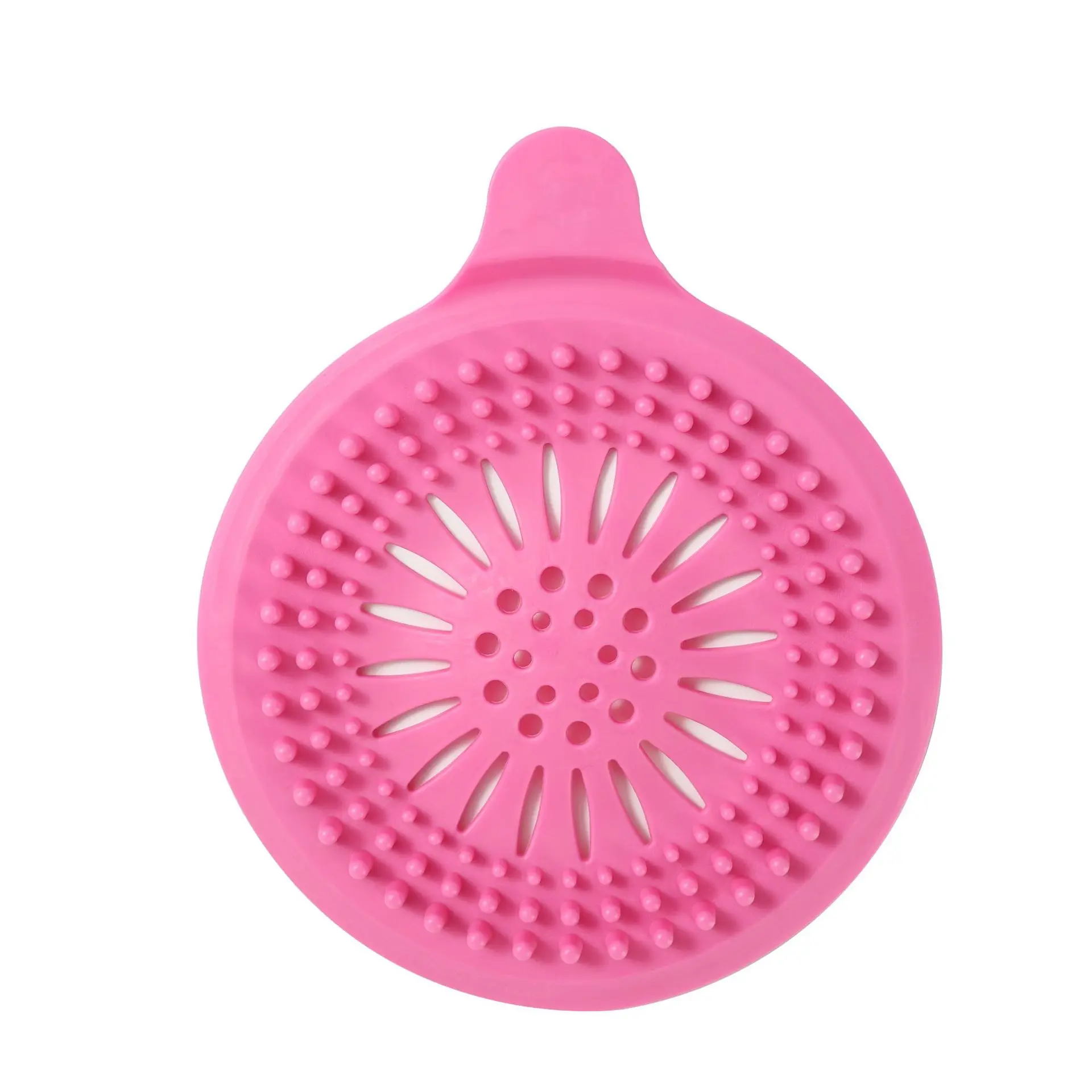 Easy to Install and Clean Hair Catcher Durable Silicone Hair Plug Shower Drain Cover Suitable for Bathrooms Bathtubs and Kitchen