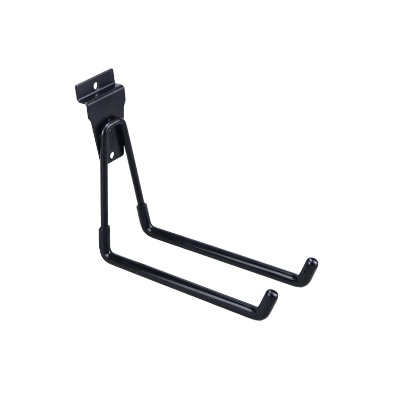 Low Price Warehouse Garage Rail Wall Mount Tool Hooks Garage Organizer Hooks for Storage Tools