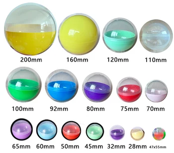 Gashapon Machine Gashapon 100mm Capsule Toys 50mm Twist Egg 70mm Gashapon Ball For Gift Vending Machine