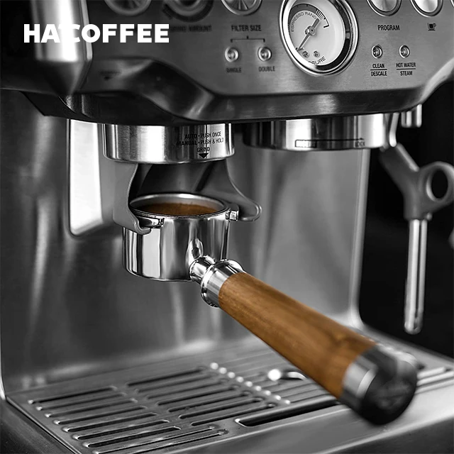 Espresso Parts Delongi Ec9155 58mm Sunbeam Group Handle 51mm Double Mouths  Coffee 51mm 3-ear Coffee Machine Custom Portafilter