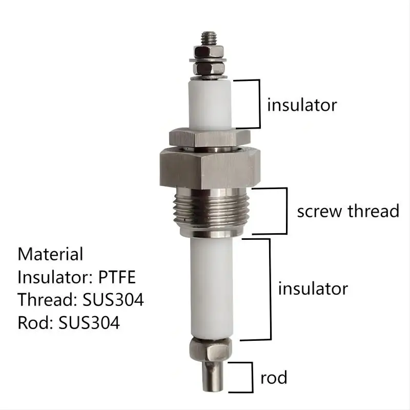 High Temperature Liquid Level Indicator Electrode Probe Water Level