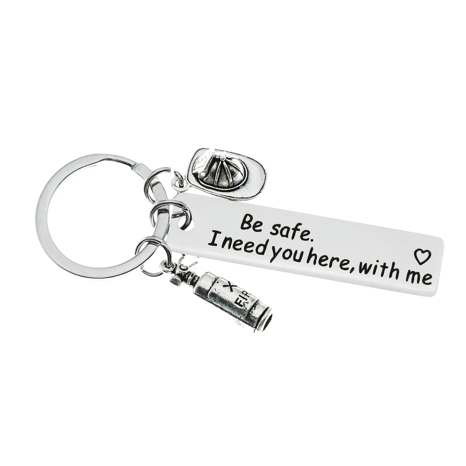 Stay Safe Keychain