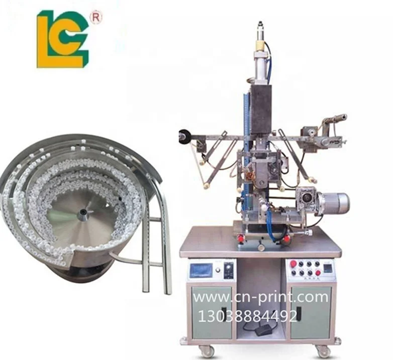 Automatic PLC Control Hot Stamping Machine for Number Wheel Combination Lock Hot Foil Stamping Machine Cylinder