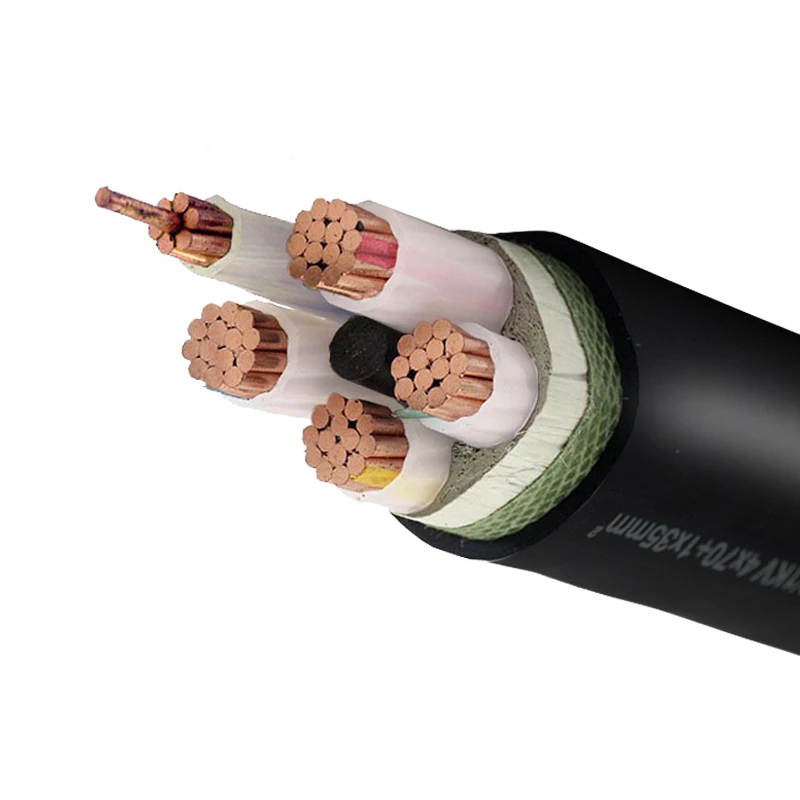 Electr Cable Copper  4/5 Core U1000 R2V RO2V Xlpe Insulated Steel Wire Armoured Pvc Sheathed Power Cable