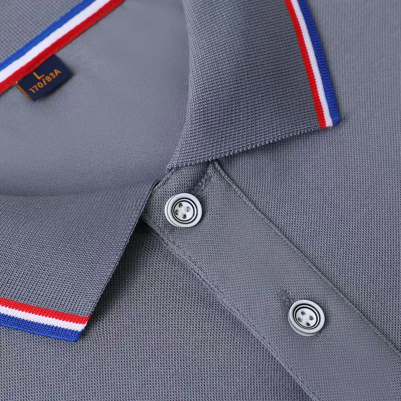 Custom Sweat-Wicking Quick-Dry Breathable Sports Polo T-Shirt for Workwear and Marathon Use Short-Sleeve preview 3
