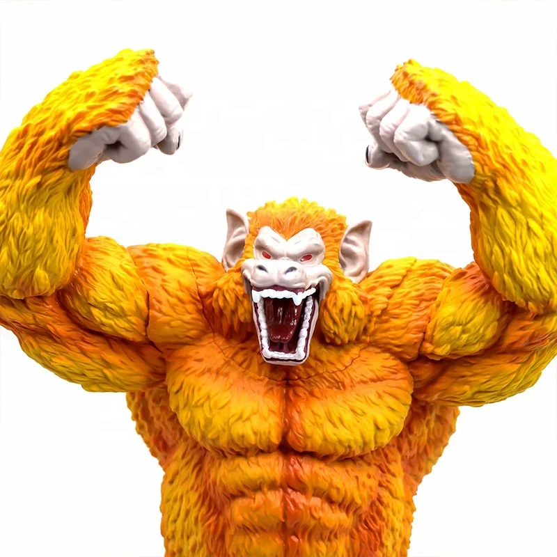 DL12312 Dragon-balls Saiyan Goku Golden Great Ape Anime Action