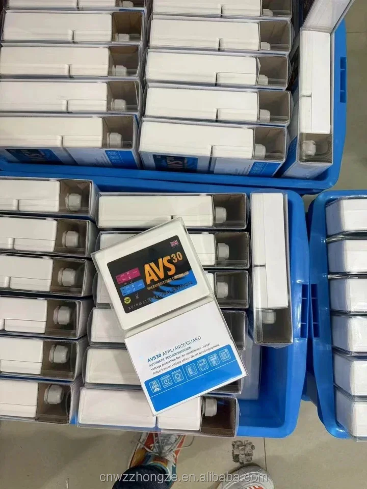 Zawodowy stabilizator regulatora automatycznego przełącznika napięcia AVS 30A wysokiej mocy, uniwersalny, z fabryki źródłowej, dla miejsca pracy