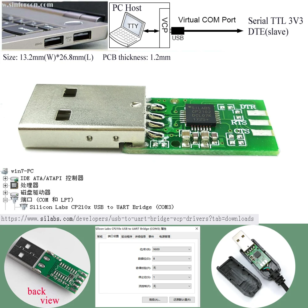 JW071A Aruba HPE Wireless Access Point (AP) Networking Management Cable Header PVC Console Cable for Computer Use-AP207 APIN0207
