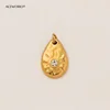 Oval sun Charm