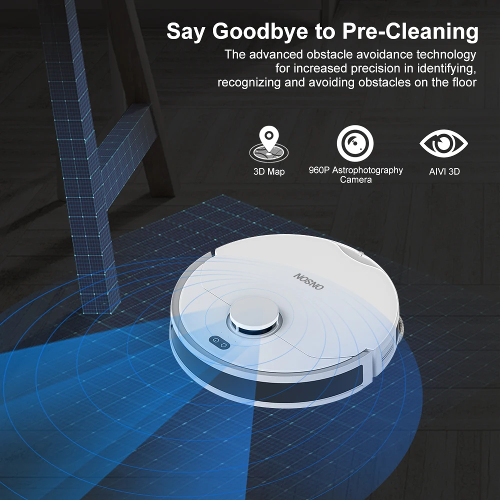 Auto Lds Navigation Laser Technology Wet And Dry Robot Vacuum Cleaner 