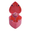 Caja rosa-rosa melocotón-rosa