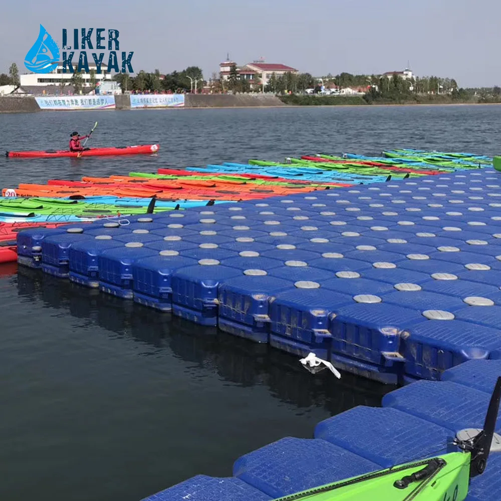 Float Block Alibaba.com: HDPE Buoy Deck Float Block Pontoon Platform for Kayak ...
