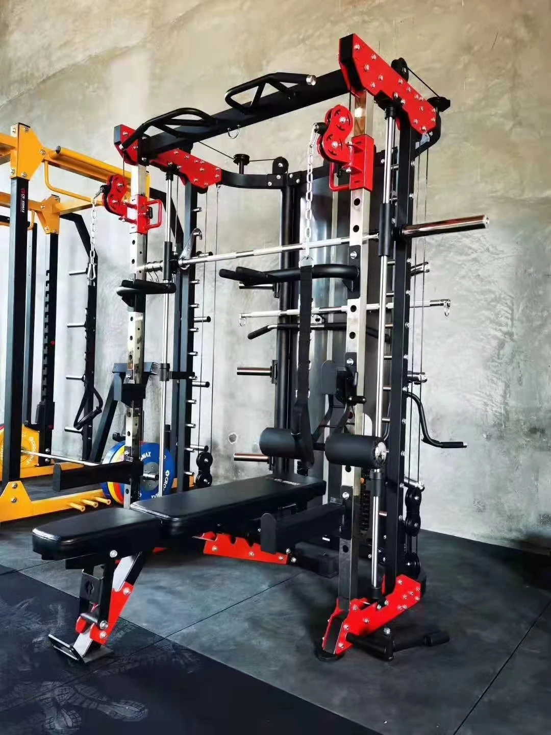 Crossmax Garage Gym Leg Press Machine Smith Machine Power Rack