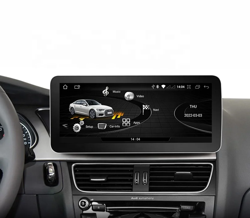 12.3 Inch Radio Android 11 Wireless Carplay for Audi A4/S4, A5/S5