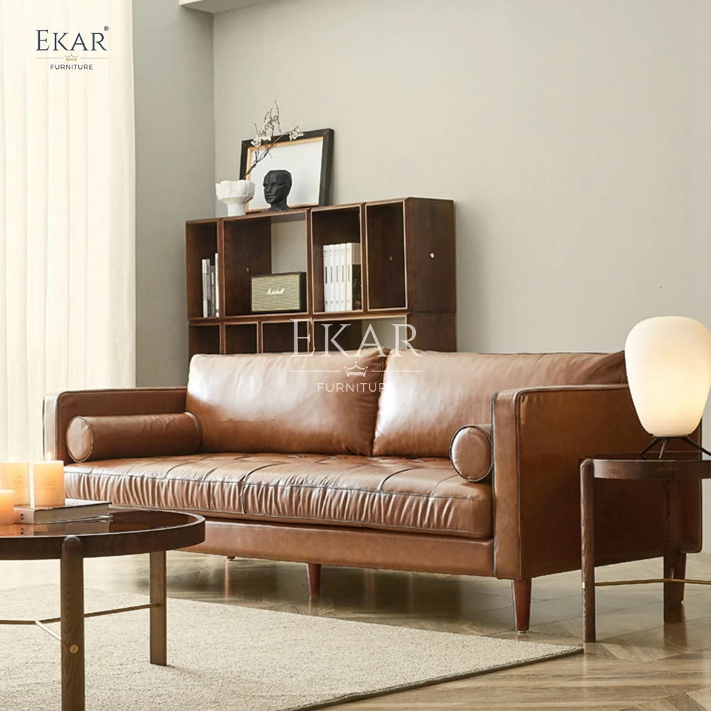 product new design ekar luxury oiled leather living room sofa-60