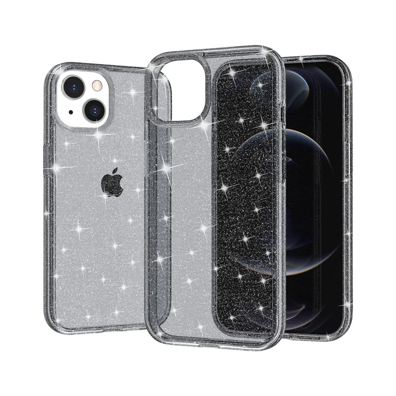 phone accessories 2023 Terminator Glitter Phone Case For iPhone 15 Pro Max 14 13 12 Pro Drop-Resistant Hard PC Protective Cover