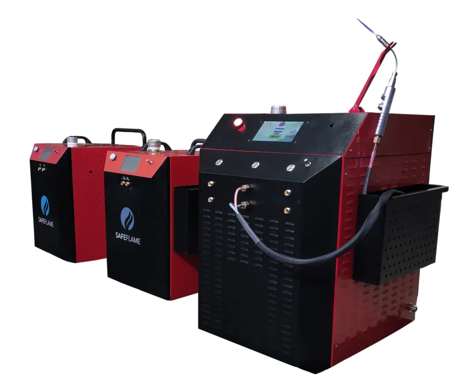Hydrogen Flame Welding Torch Oxyhydrogen Welder for Air Conditioning Compressor Copper Tube Brazing