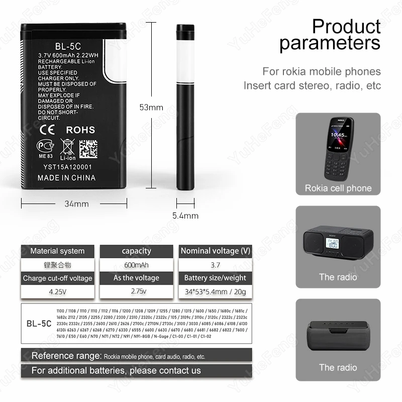 Factory Wholesale Lipolymer Keypad Big Battery Itel Mobile Phones