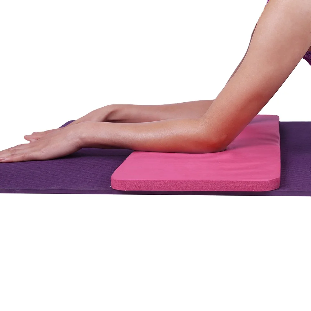 1x Yoga Knee Pad Cushion Anti-Slip Thick Workout Exercise Travel Mat 