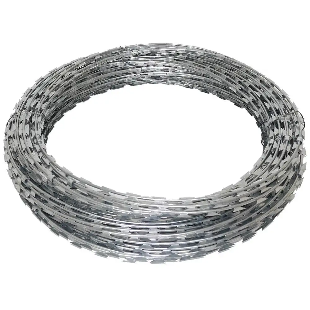 Concertina Razor Wire and Flat Loop Razor Wire| Alibaba.com