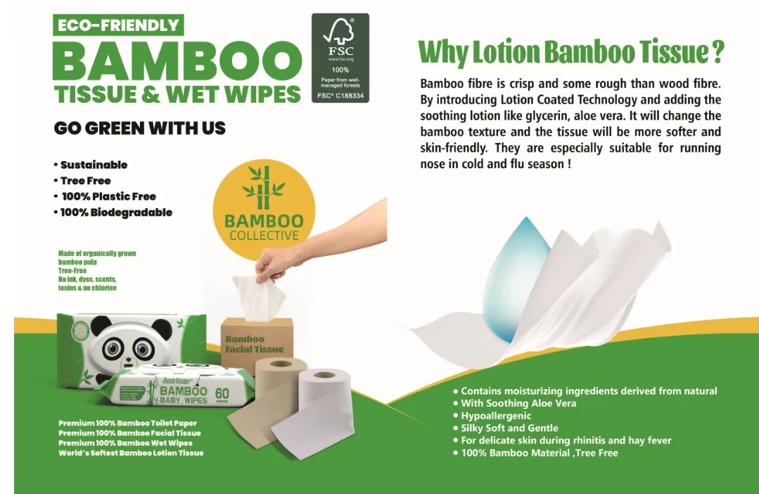 Free Sample OEM Bamboo Baby Wipes Disposable Wet Wipes Organic Biodegradable Cleaning Wipes