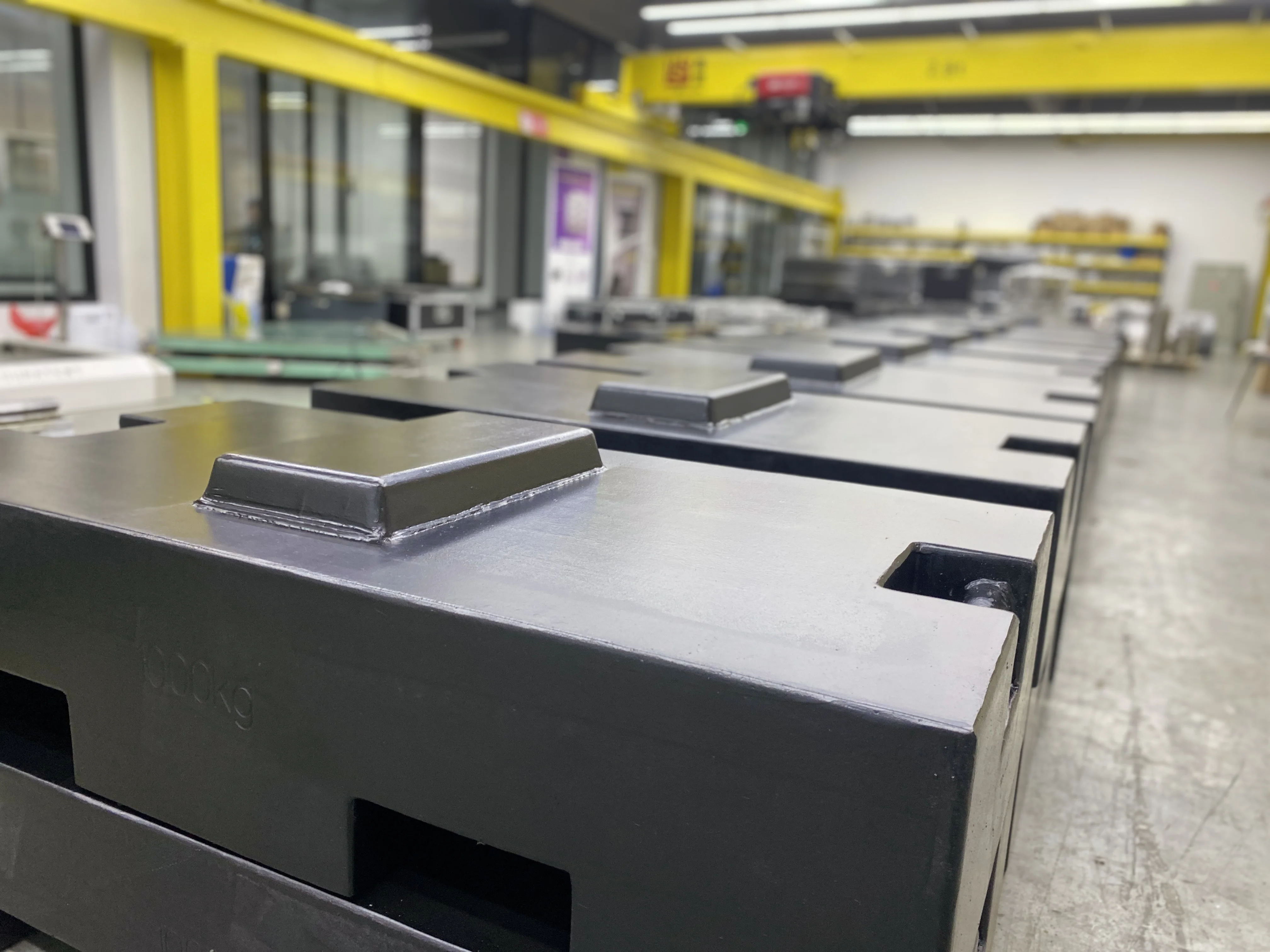 OIML M2 5000kg   Cast Iron test Weight 5ton Weighbridge Calibration Weights