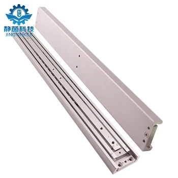 High Load 330kg 80 width Heavy Duty Aluminum Alloy Linear track 8027 Extra Long Heavy Rail for Kitchen Outdoor Gym Drawers