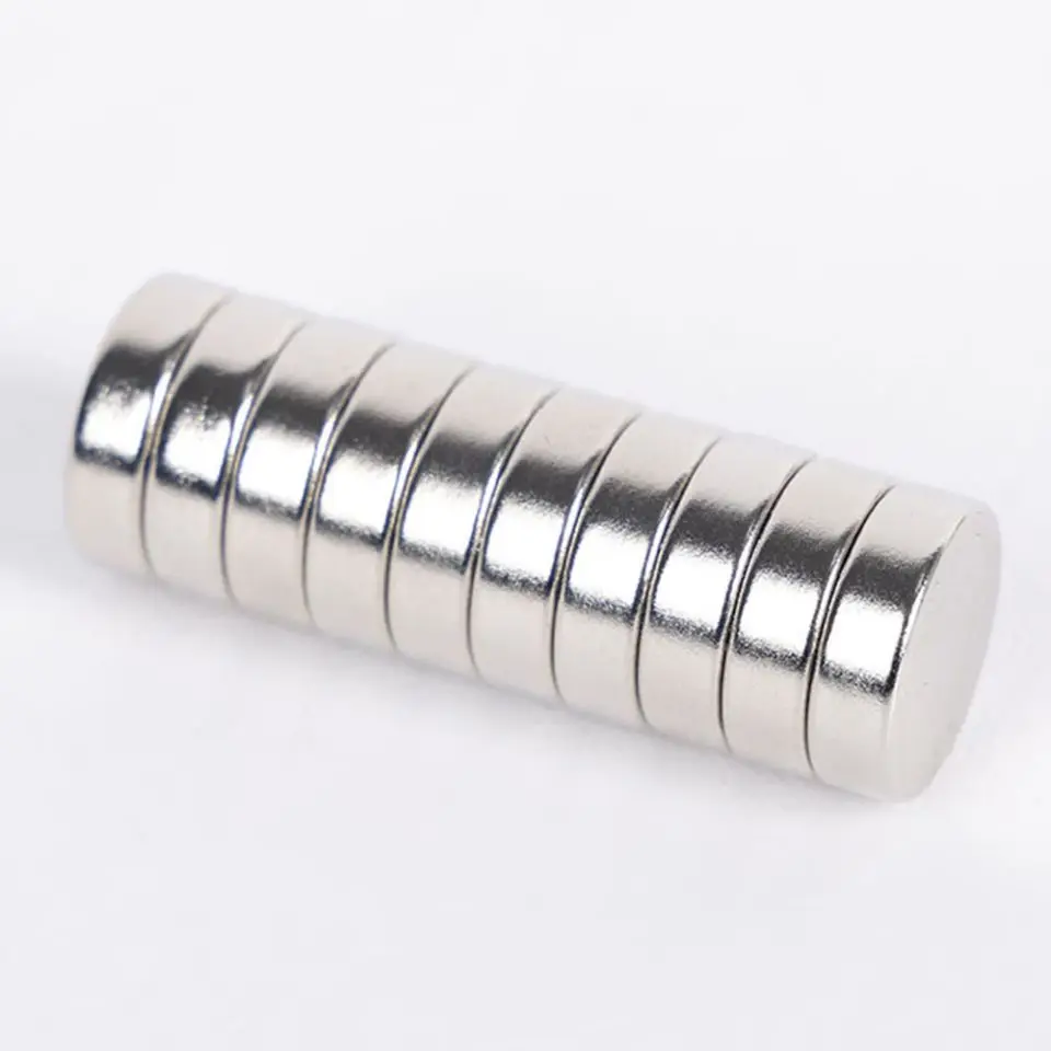 Factory Price Customized Large Industrial Permanent Ni Plating Neodymium Disc Magnet