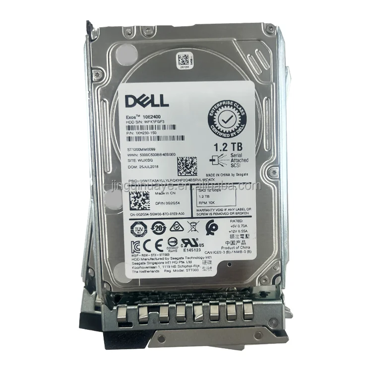 Original Dell 1.2TB SAS 12Gb/s RPM Hard Drive on Sale | Compatible With R760 /R760XS