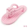 Pink cotton slippers (approx. 16*7CM)
