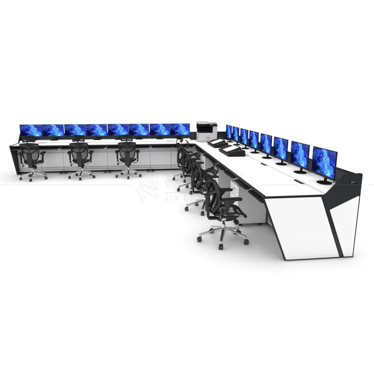 A Sit-stand Console Control Room Desk for Command Center System with CE ...