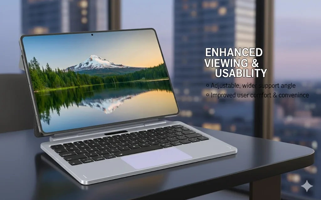 product laudtec second generation six row key design with stylus slot intelligently used for samsung bluetooth magic keyboard case-6