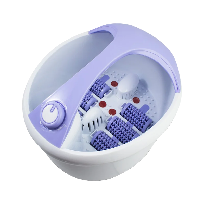 Multi Function Electronic Bath Heating Auto Roller Foot Spa Massager All Auto Foot Bath Health Care Automatic Motorized Foot Spa